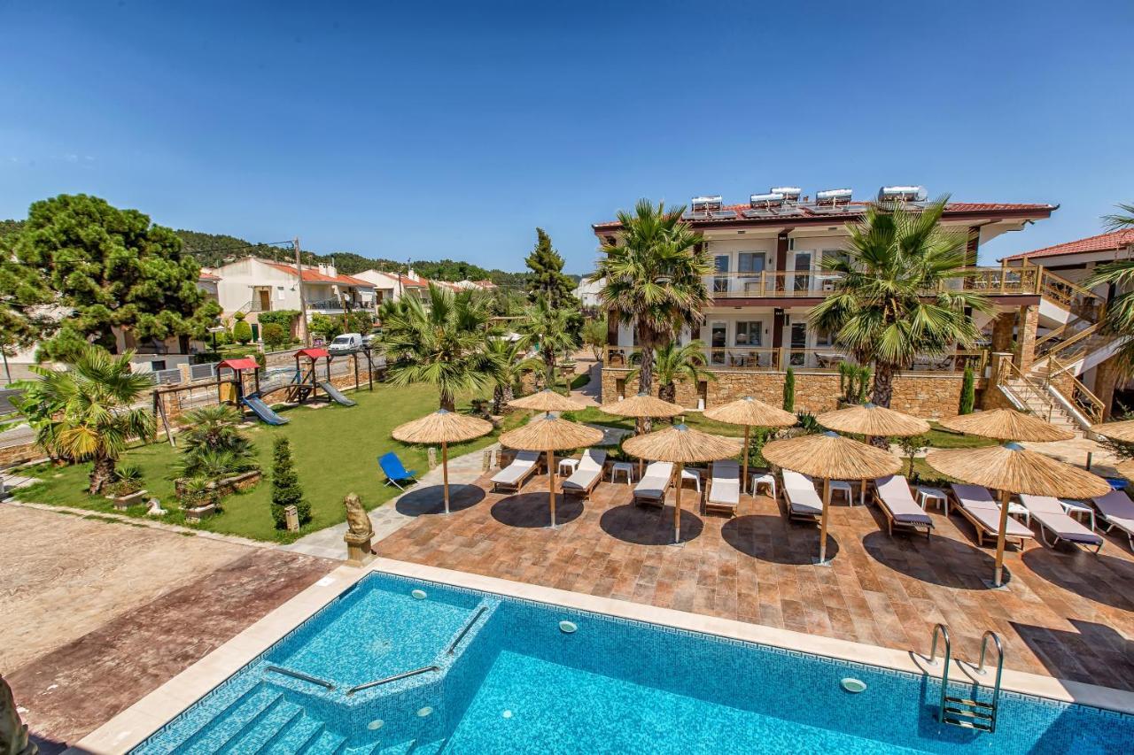 Halkidiki Greek Pride Ηotel And Apartments Skála Foúrkas Eksteriør bilde