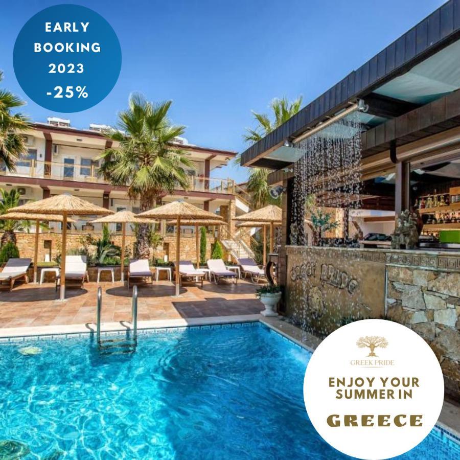 Halkidiki Greek Pride Ηotel And Apartments Skála Foúrkas Eksteriør bilde