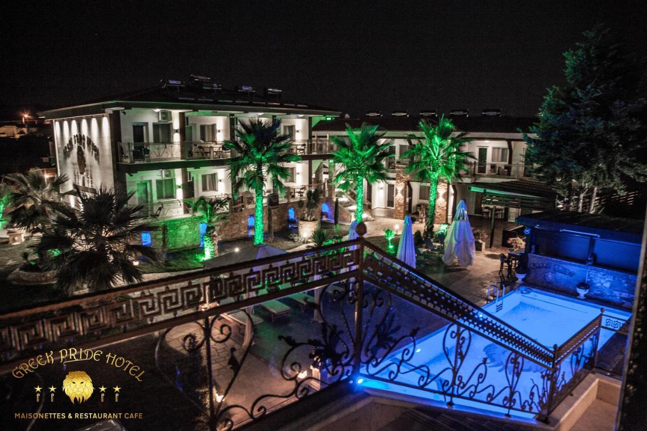 Halkidiki Greek Pride Ηotel And Apartments Skála Foúrkas Eksteriør bilde